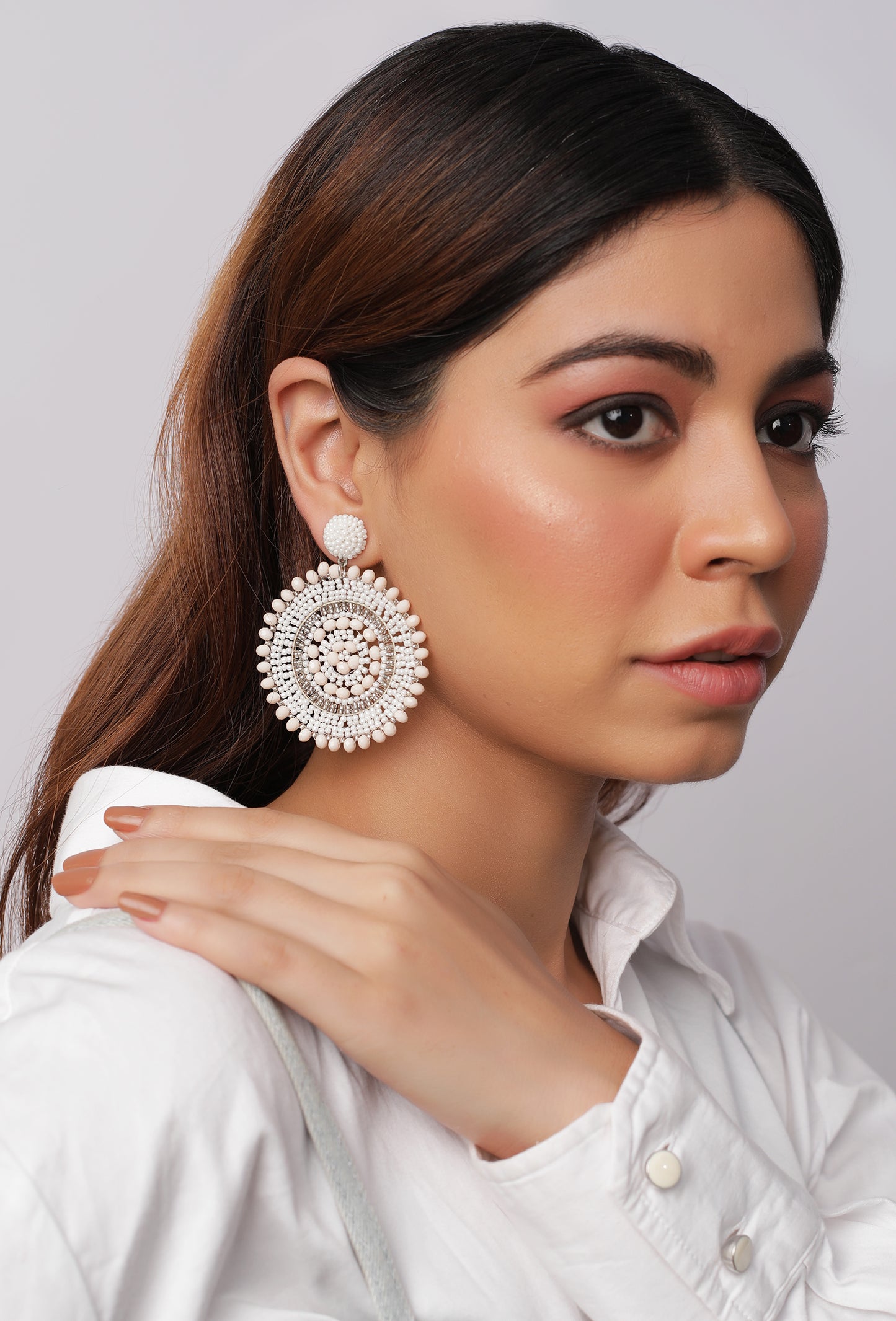 The Quirky Spawns Beaded Earrings