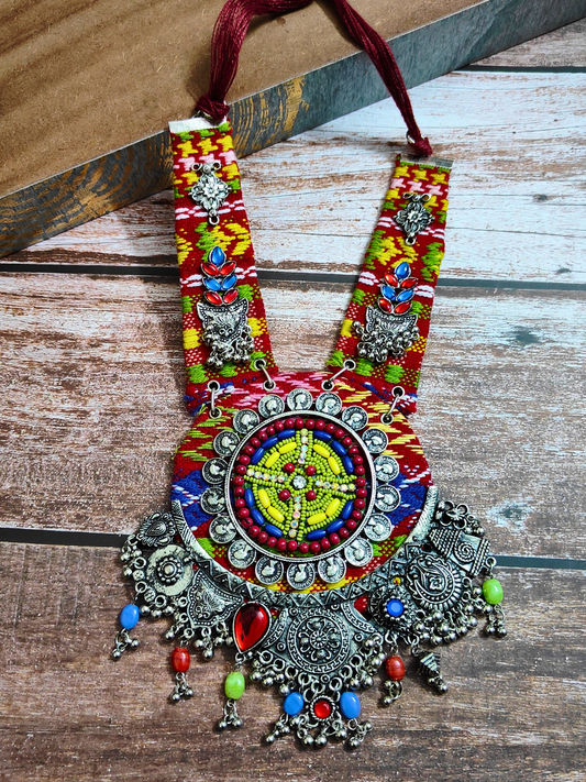 The Skittle Boho Necklace in Multicolor