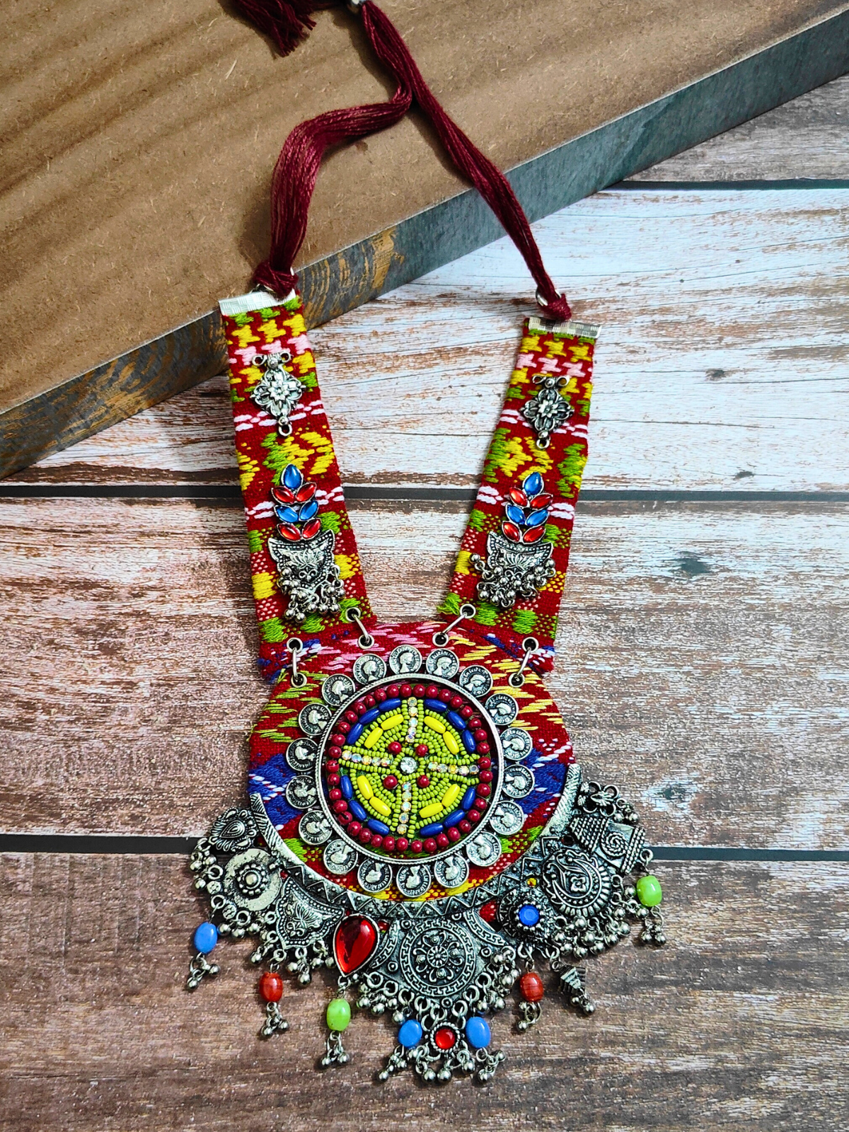 The Skittle Boho Necklace in Multicolor