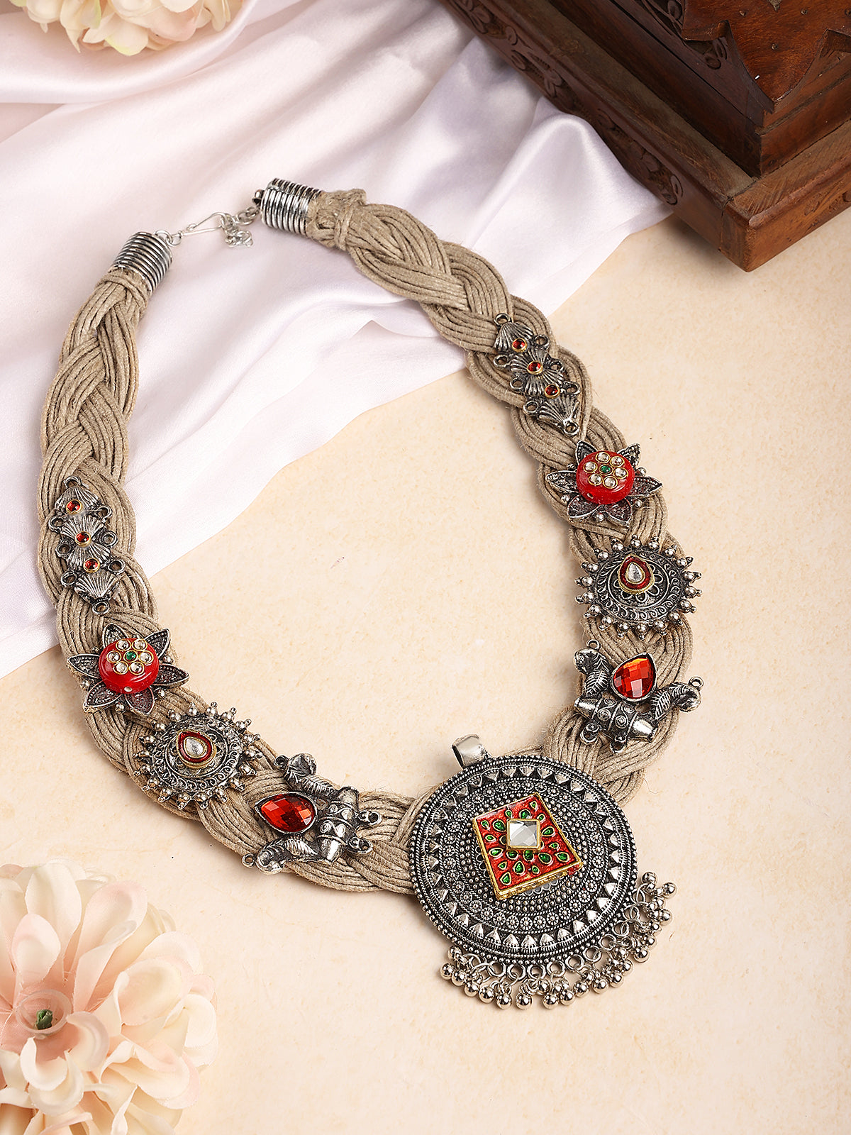 Boho Bliss Jute Necklace