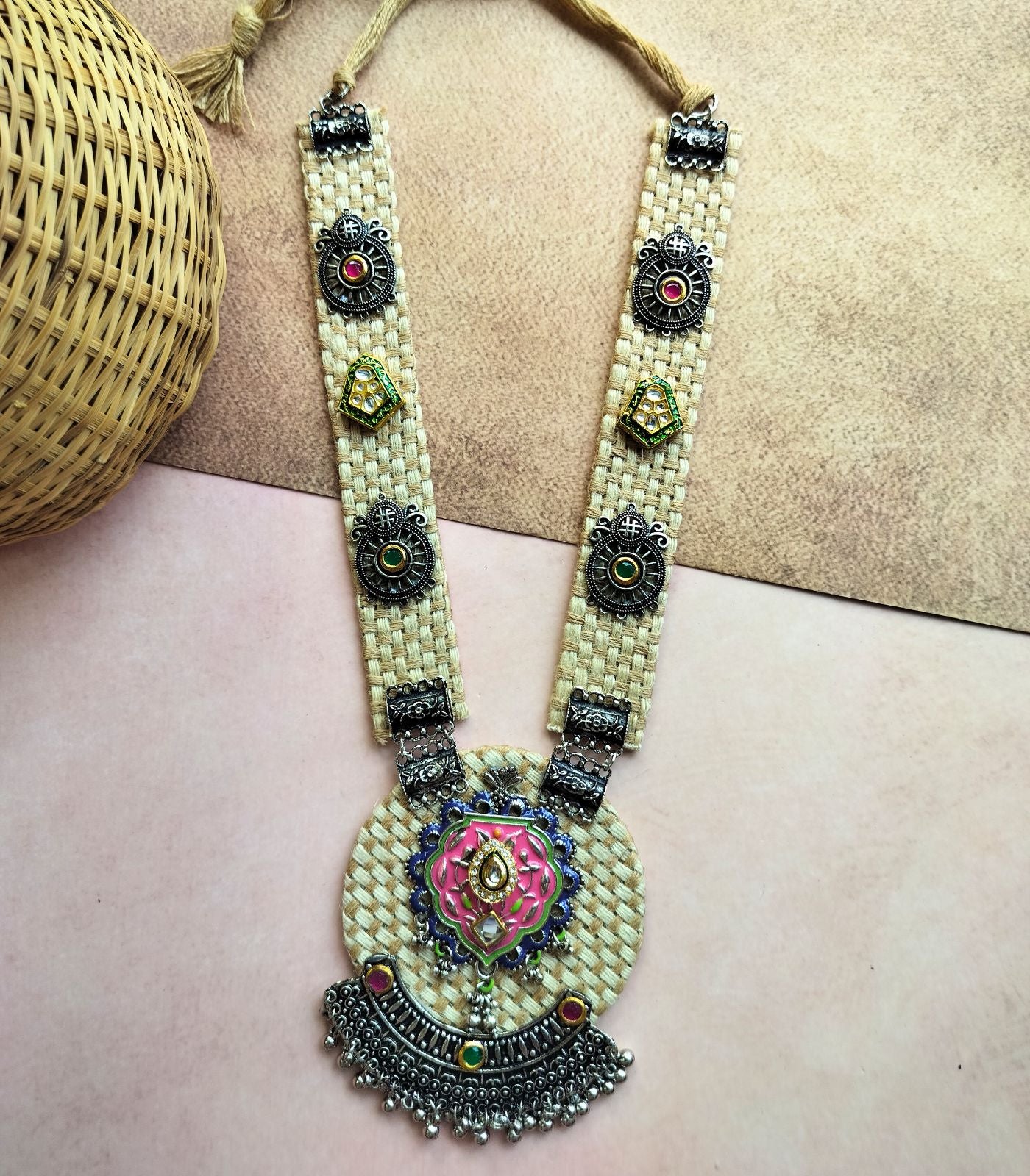 Nature’s Whisper Jute Necklace