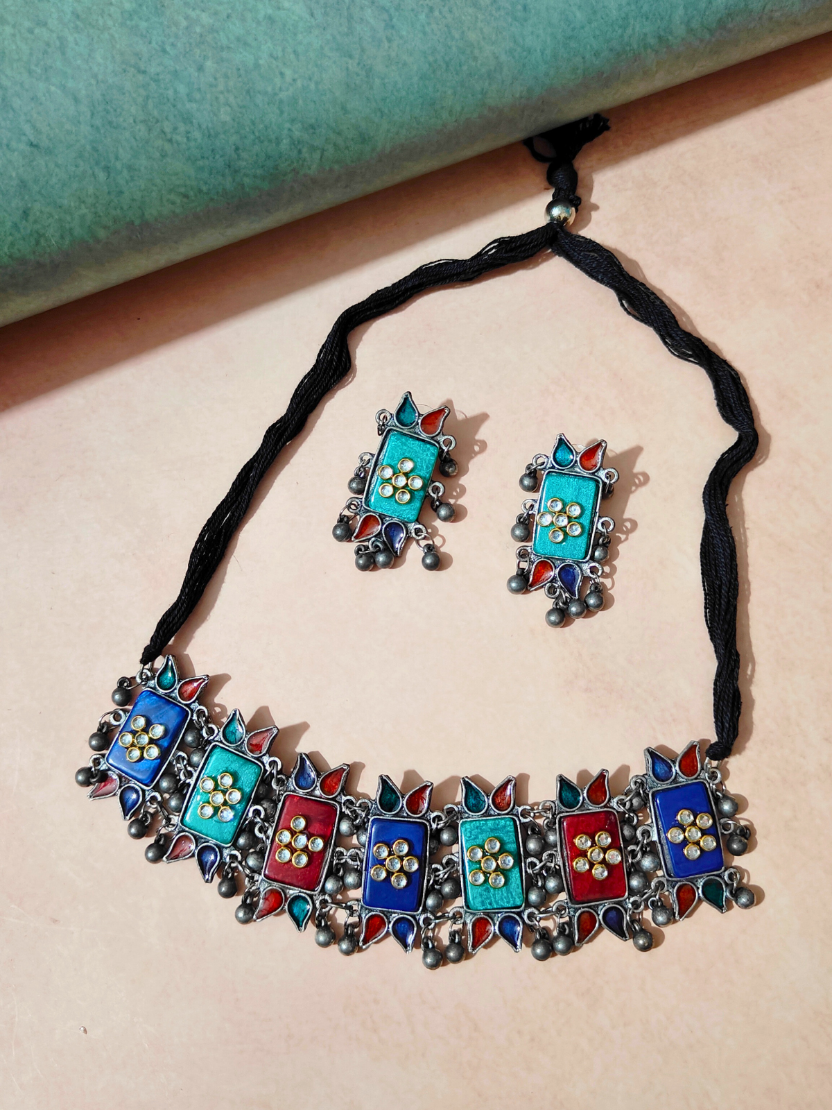 The Charming Blockey Confection Choker Set