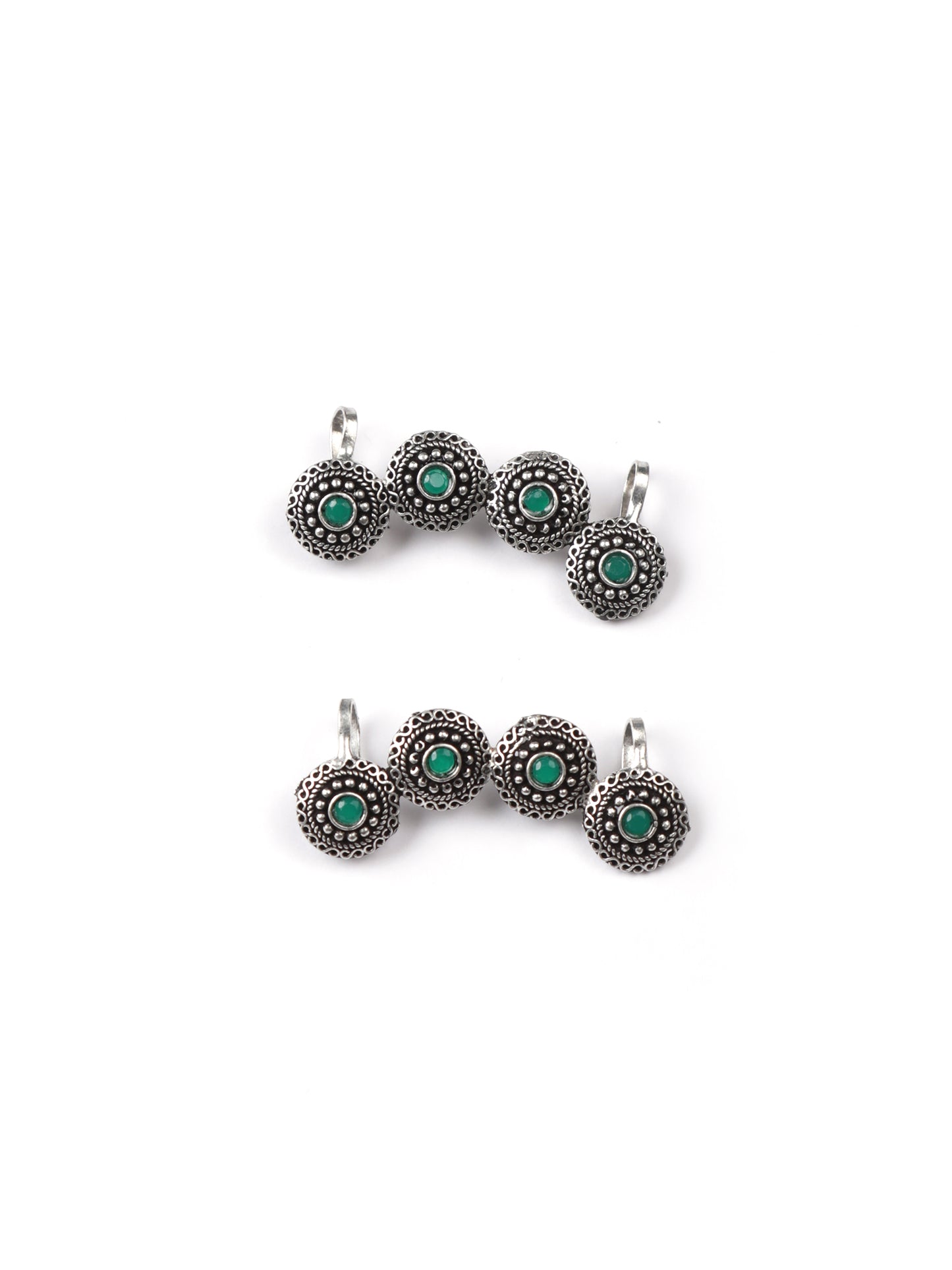 The Tweeny Dots Creeper Earcuff in Green