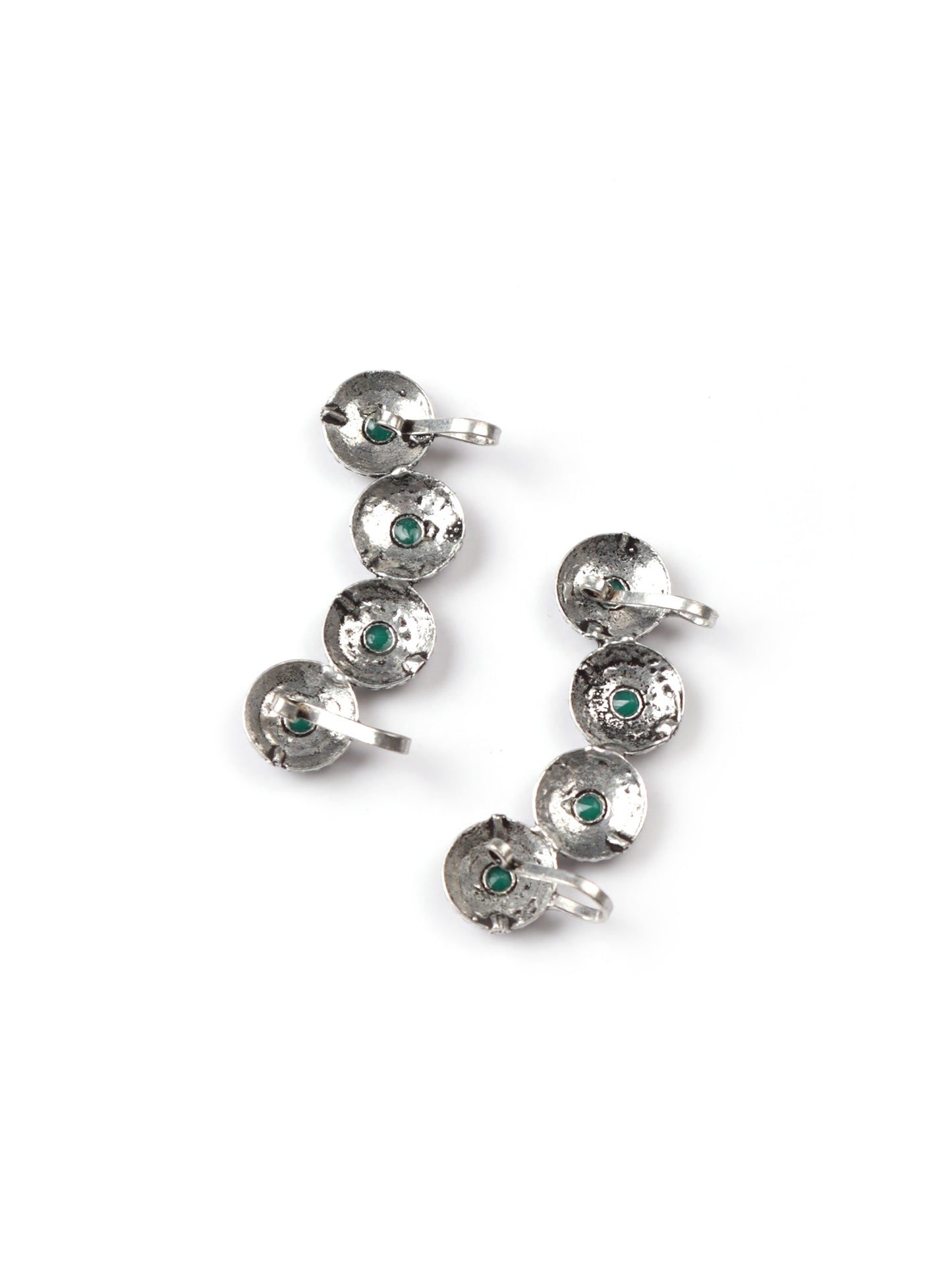 The Tweeny Dots Creeper Earcuff in Green