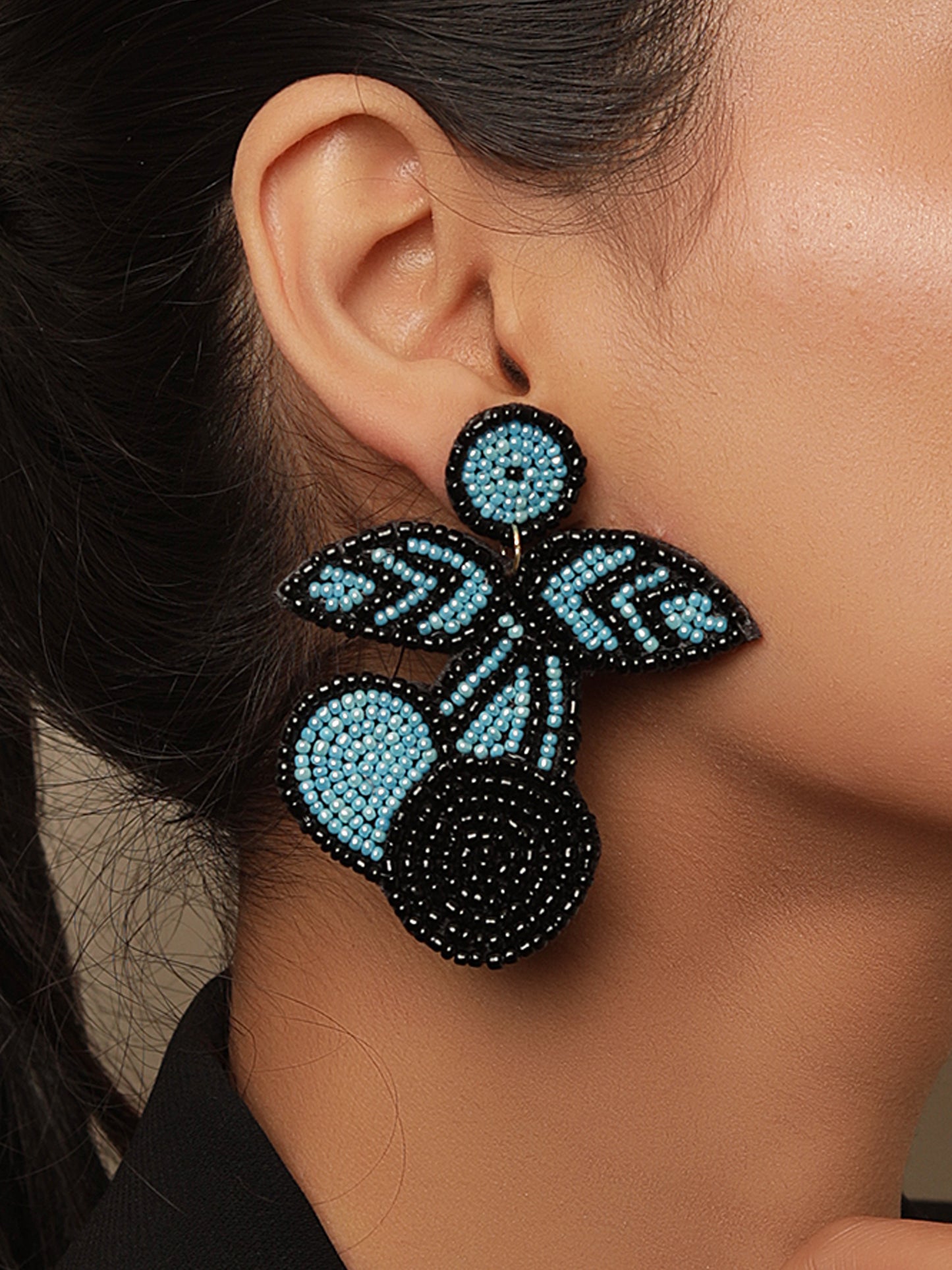 The Wild Beads Herb Earrings