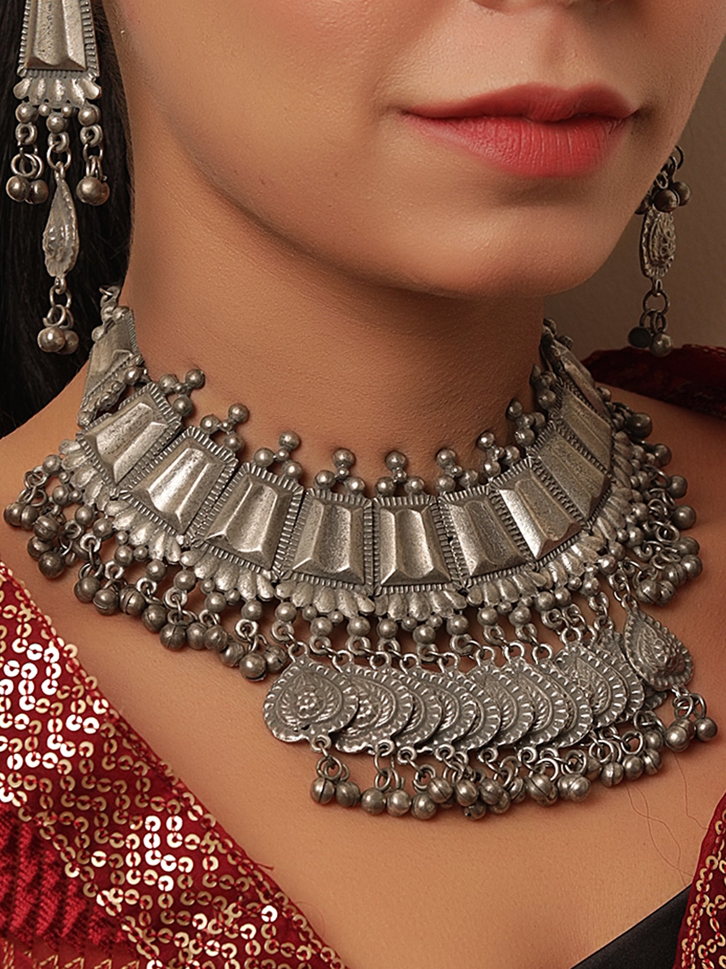 The Polished Cleavers Necklace Set