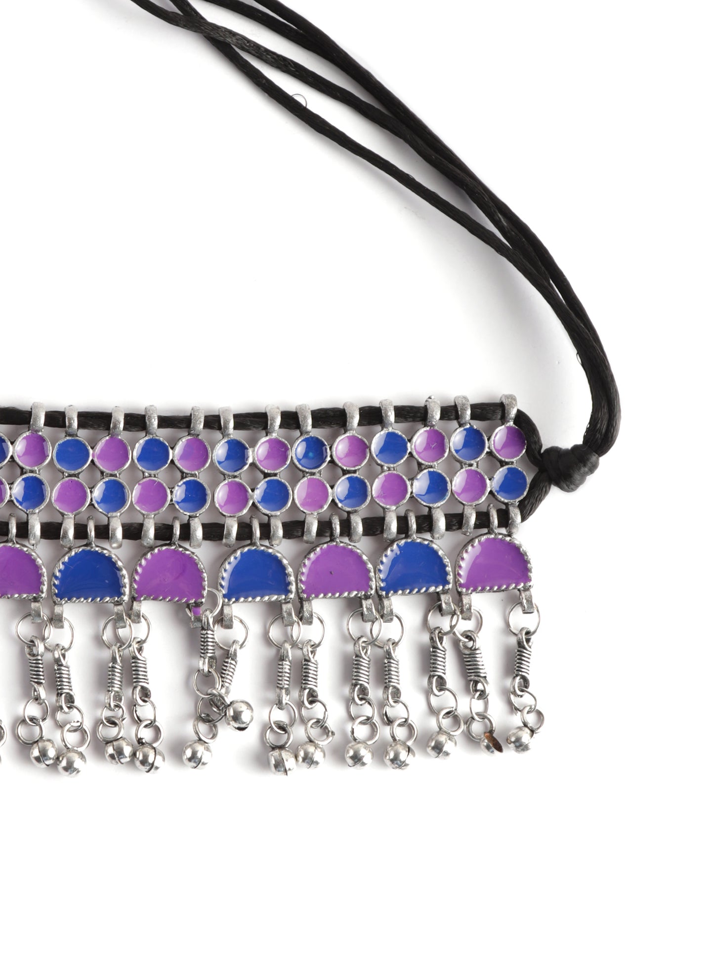 The Starry Constellation Choker in Blue & Purple