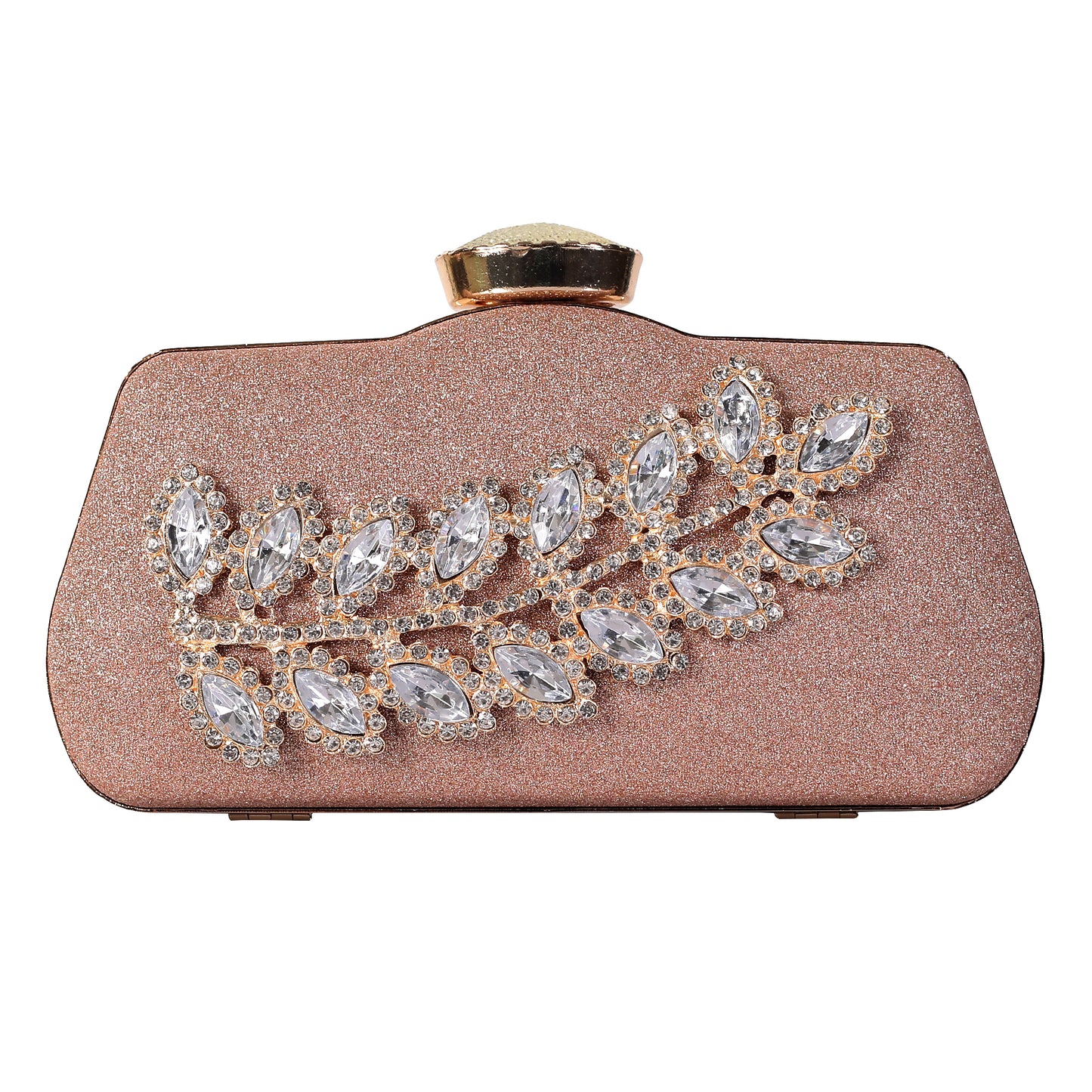 The Champagne Gleamy Sea Bed Clutch
