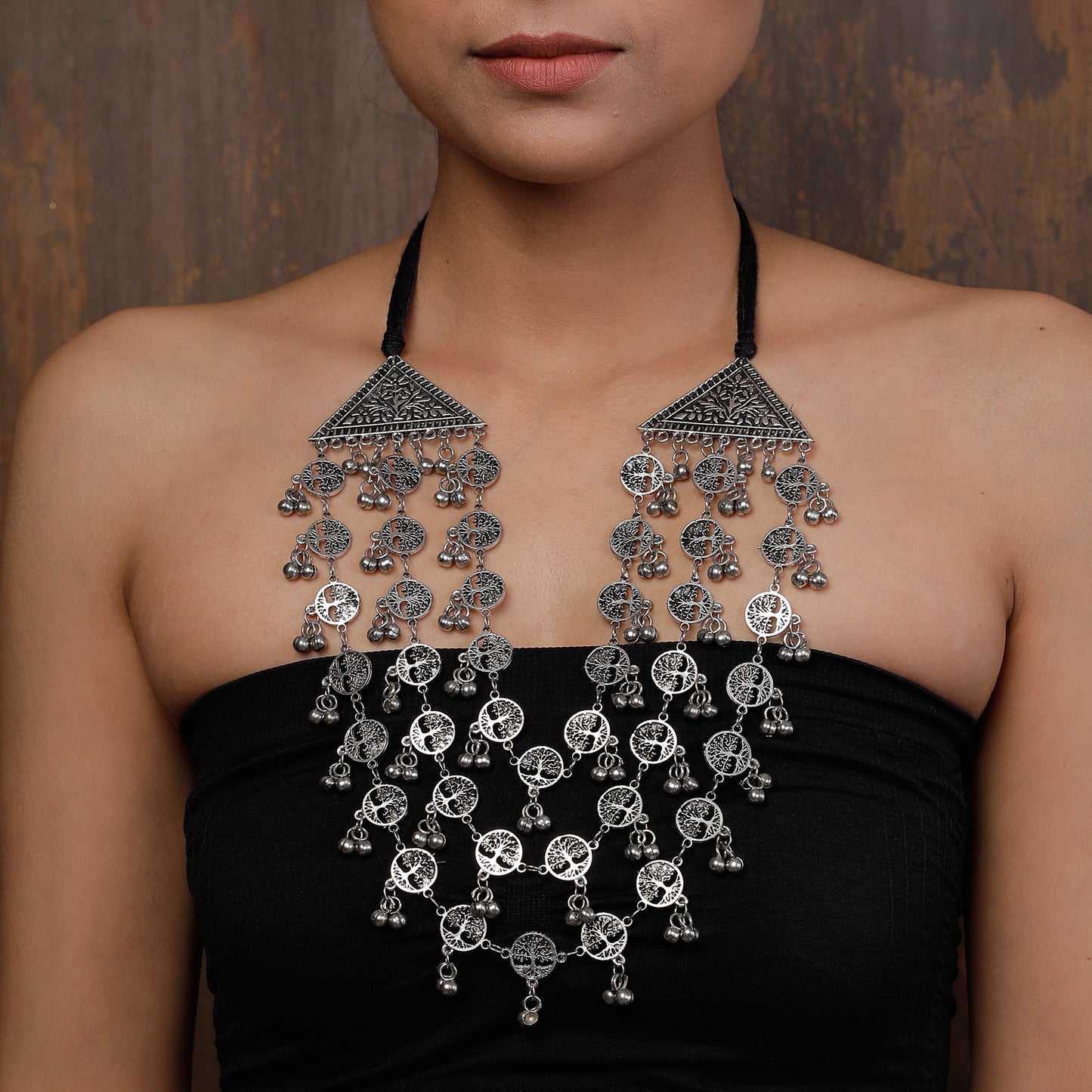 Tri-Layered Statement Neckpiece