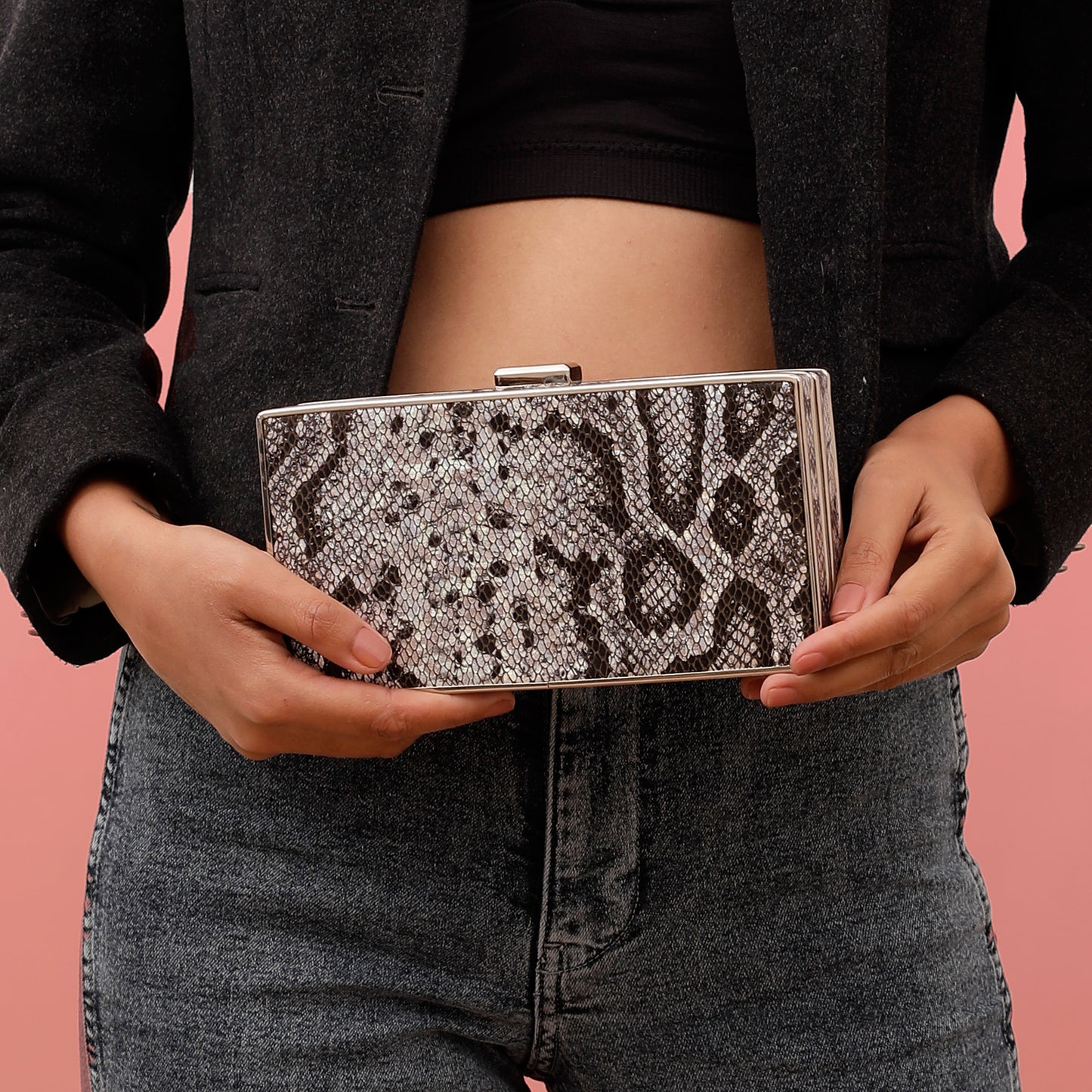 The Black Raunchy Clutch