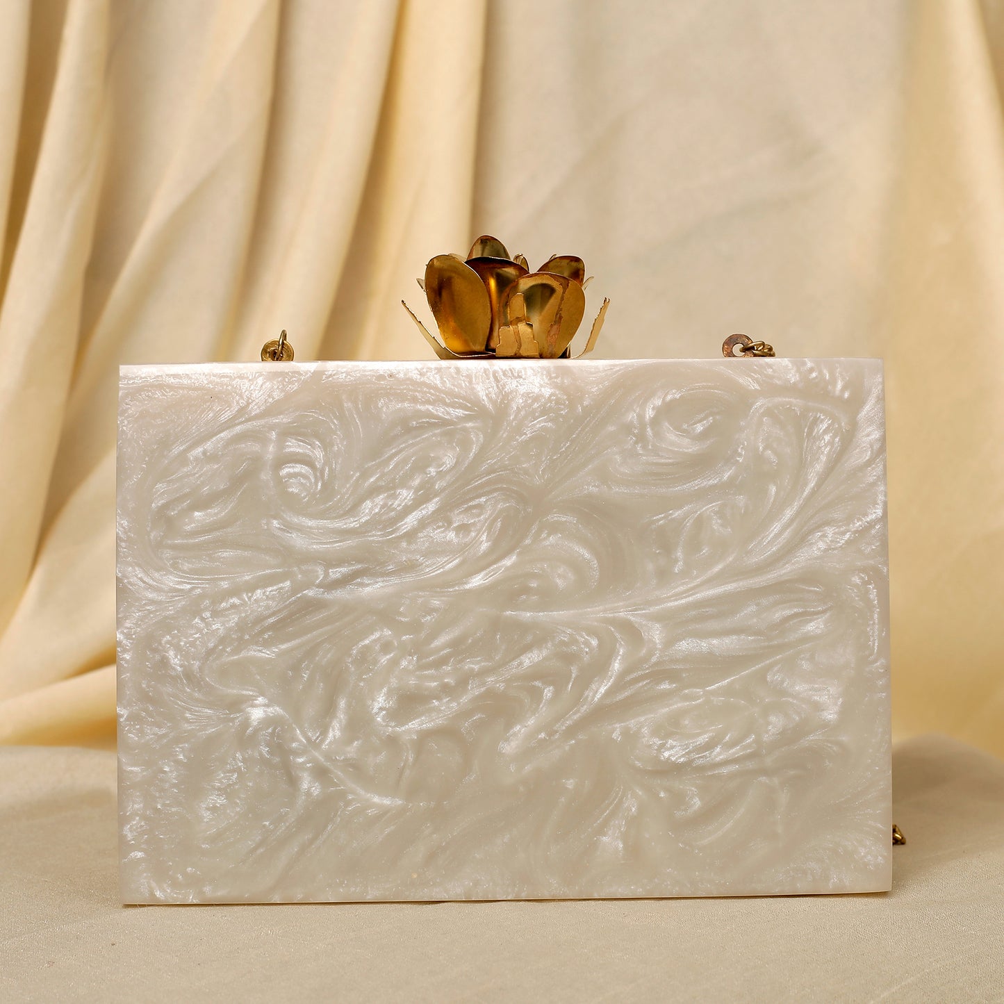 The Royal Marble Look Clutch