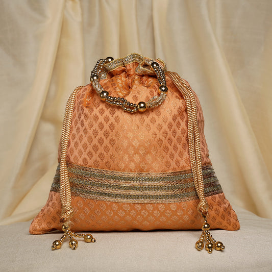 Peach Relishing Potli