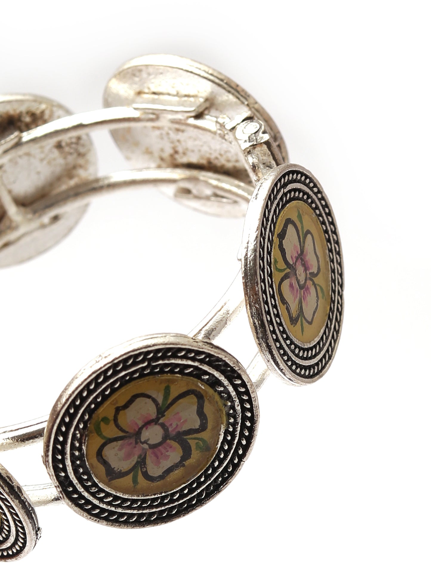 The Hand Painted Lilies Bracelet