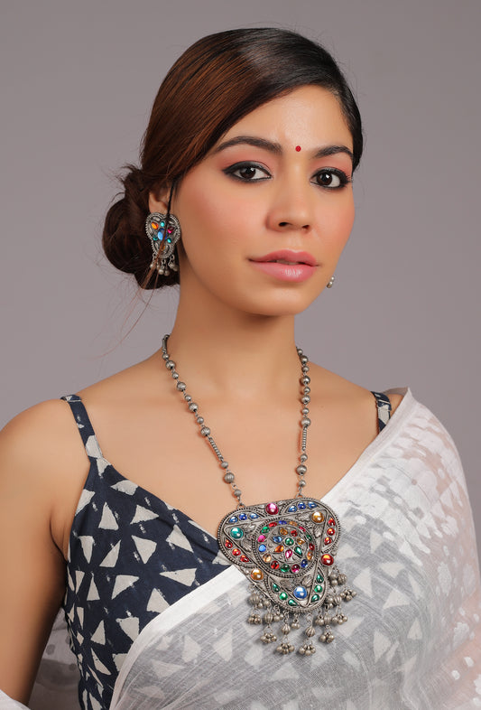 The Colorful Panetary Necklace Set