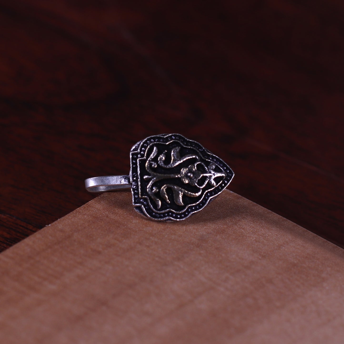 Power Nose Pin in Dual Tone