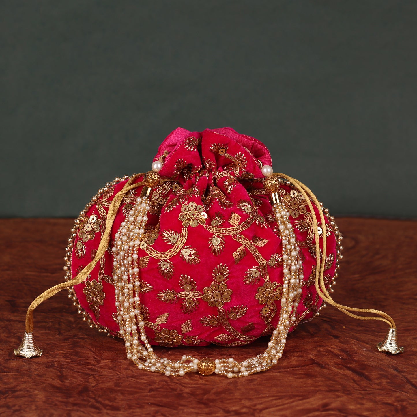 The Magenta Nazakat Potli