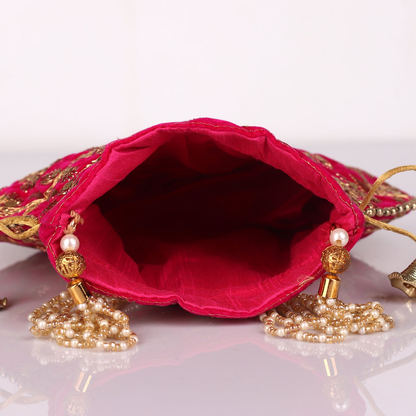 The Magenta Nazakat Potli