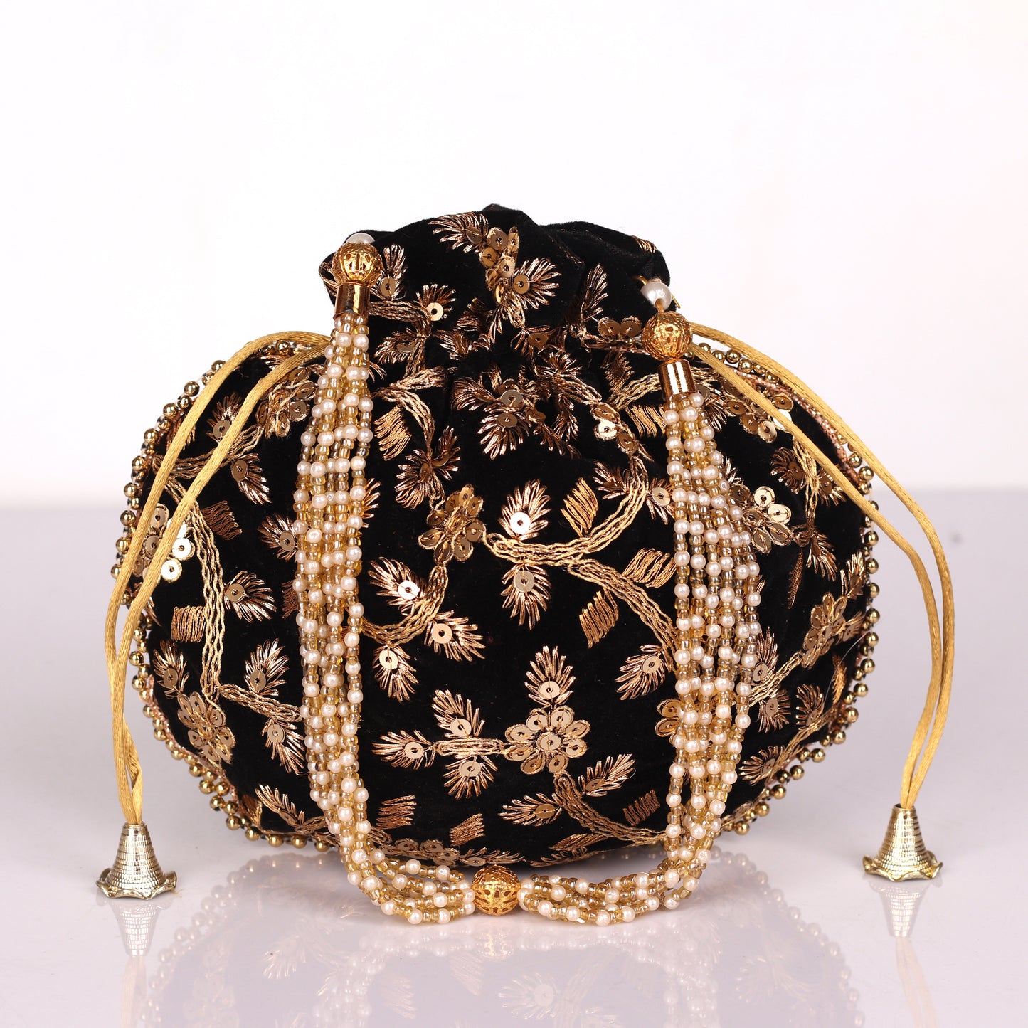 The Black Nazakat Potli