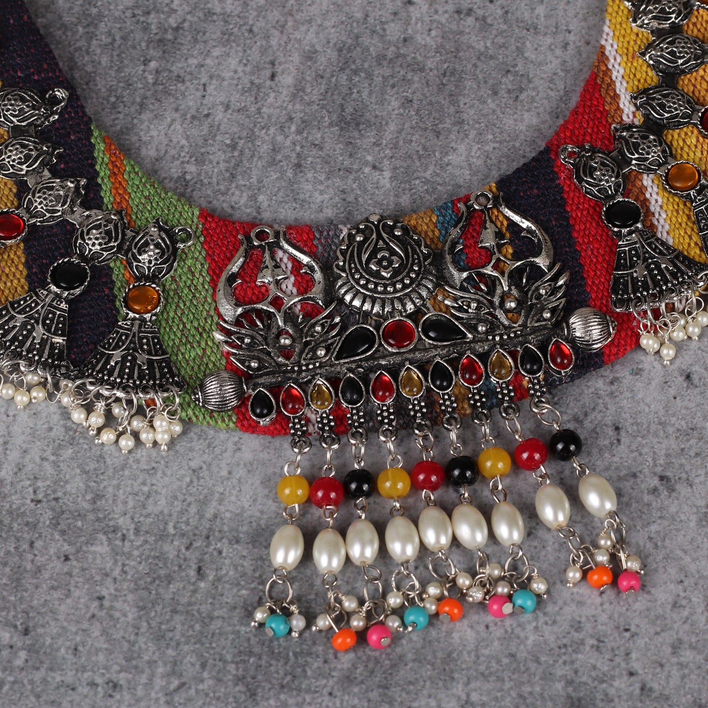 The Maharani Haar in Multicolor