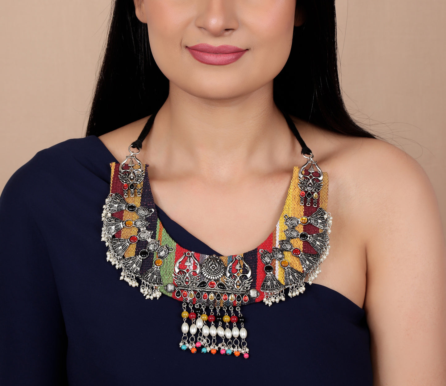 The Maharani Haar in Multicolor
