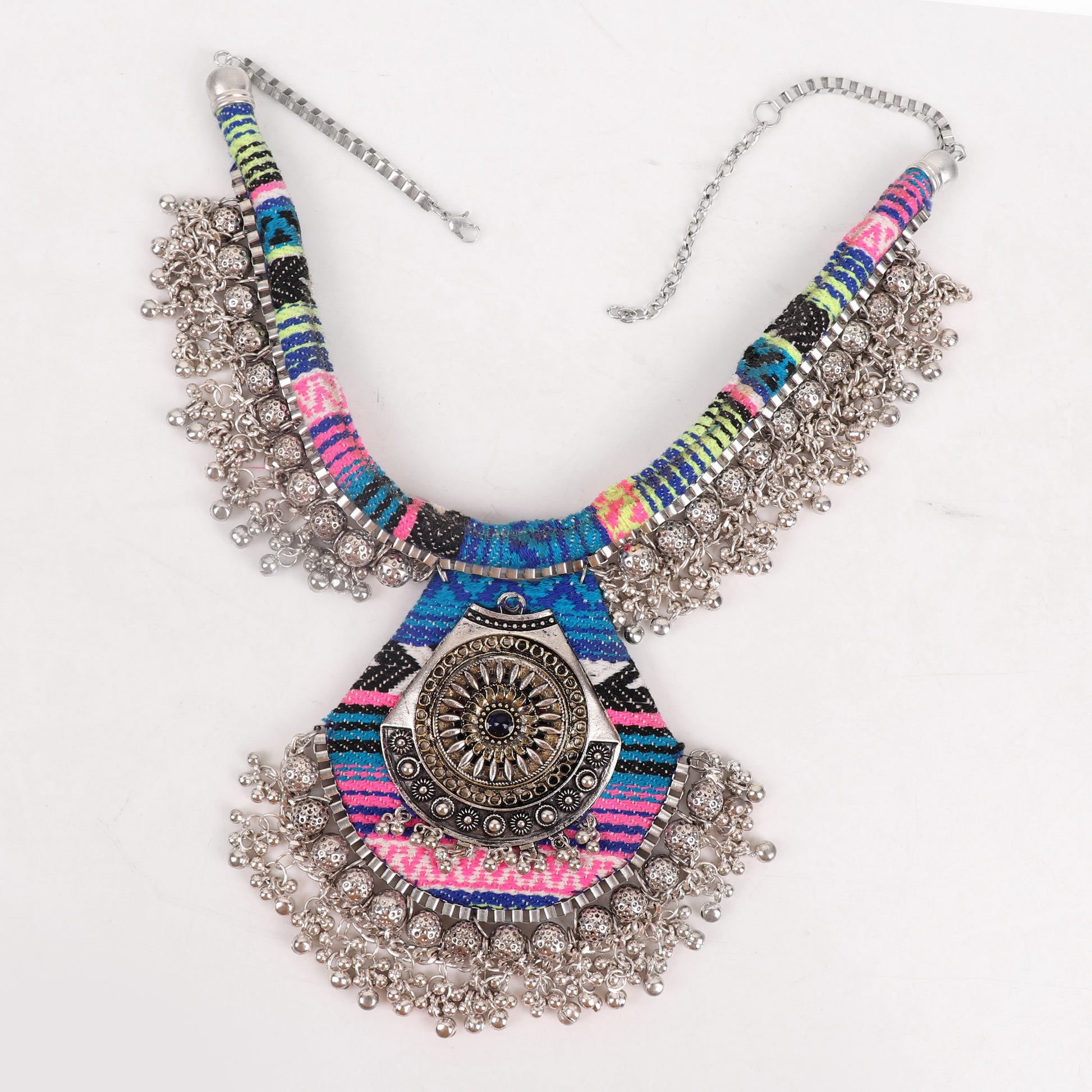 Necklace,Multicolor Boho Necklace - Cippele Multi Store