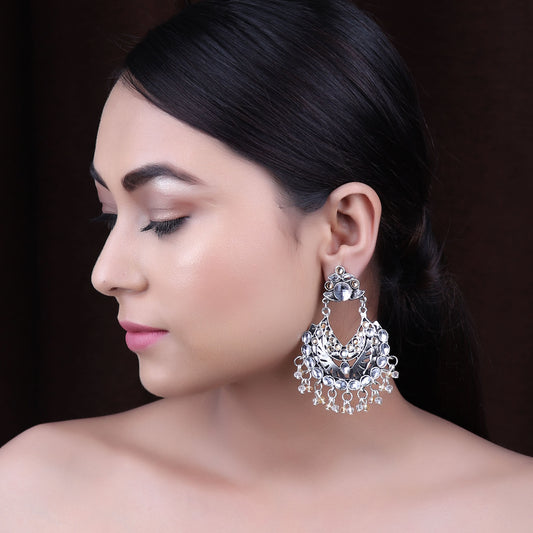 Earrings,The Vibrant Gleamy Pearl Earrings in White & Cream - Cippele Multi Store