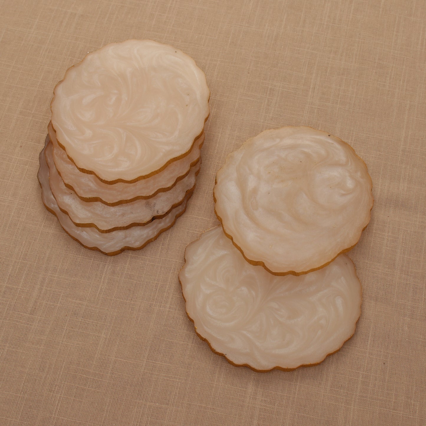 The Mulberry Shell Coasters (Set of 6)
