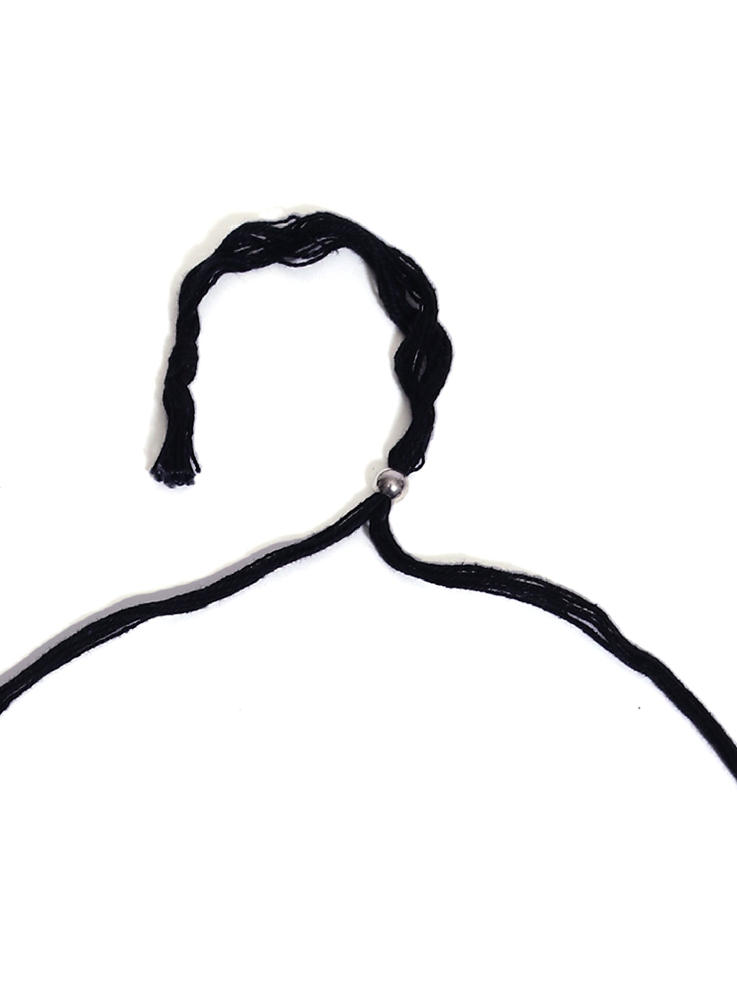 The Black Maasai Beaded Choker