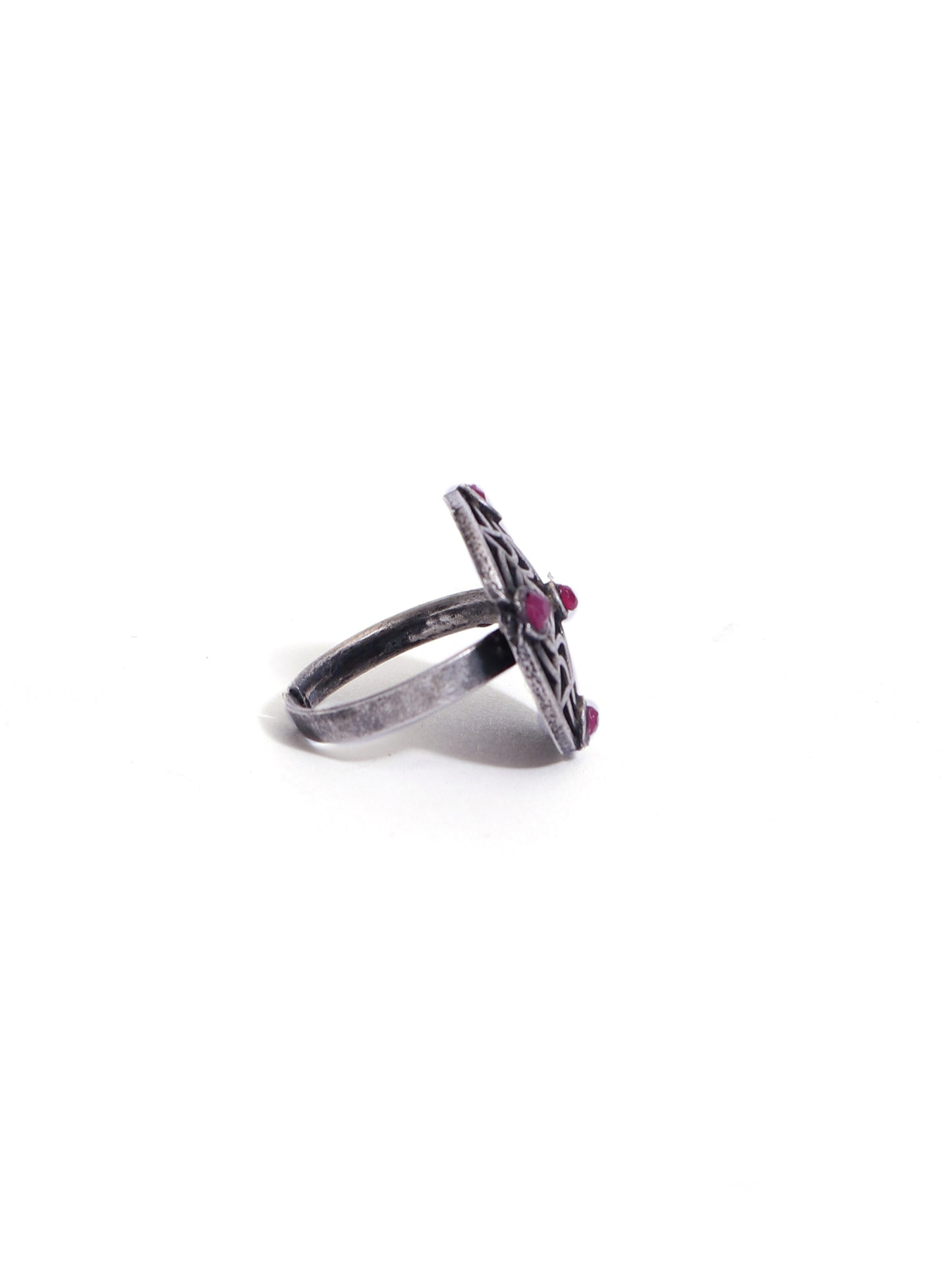 The Quirky Quartz in a Quandry Brass Toe Ring