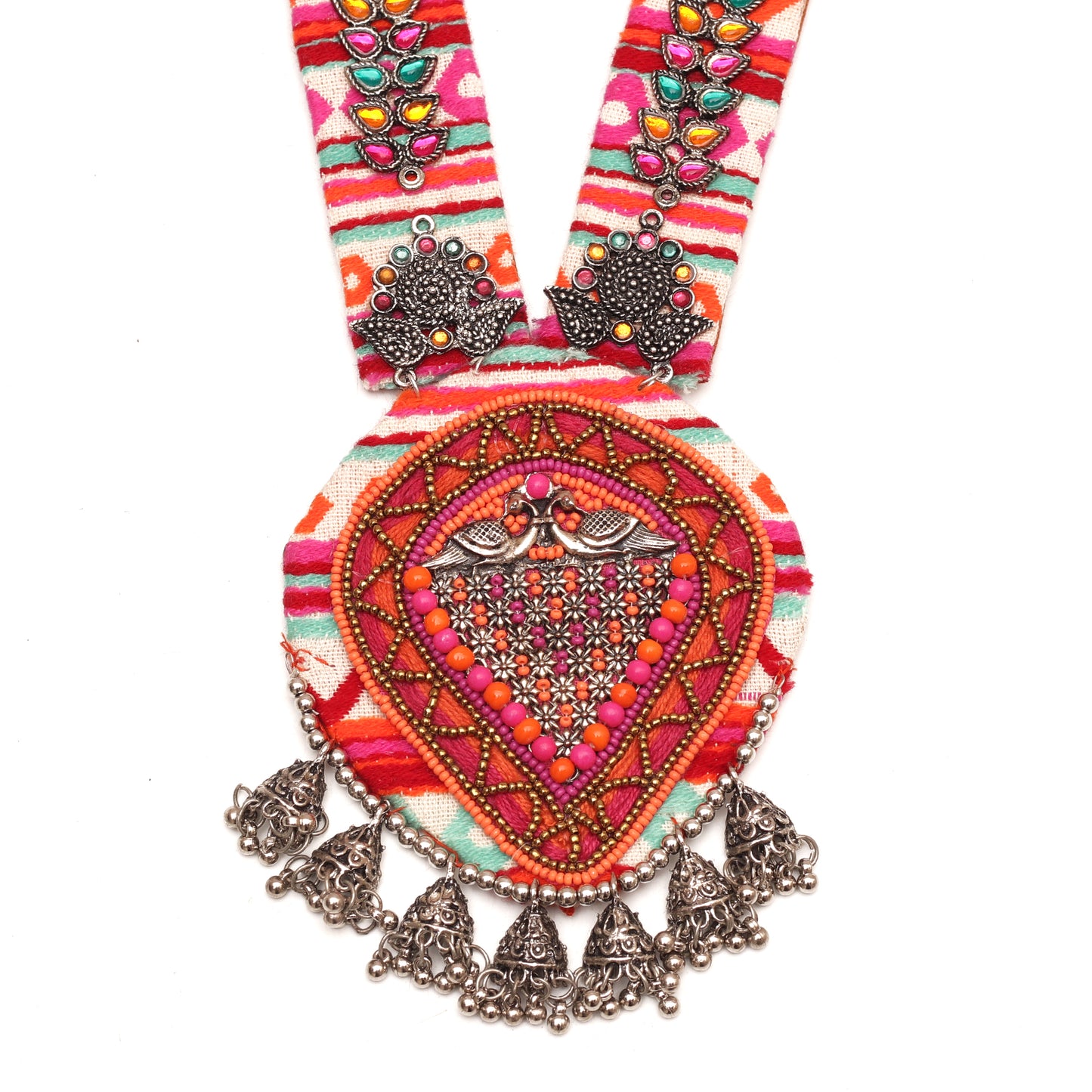Hues of Orange Neckpiece