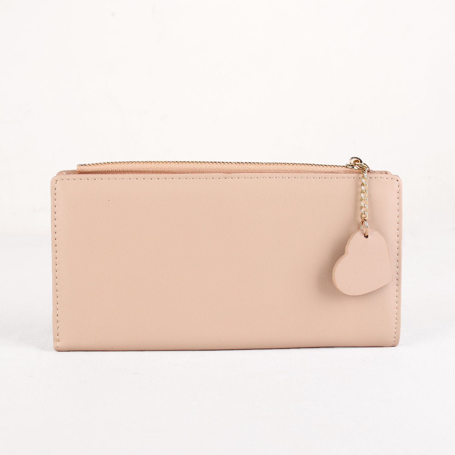 The Punched Ribbon Wallet in Nude
