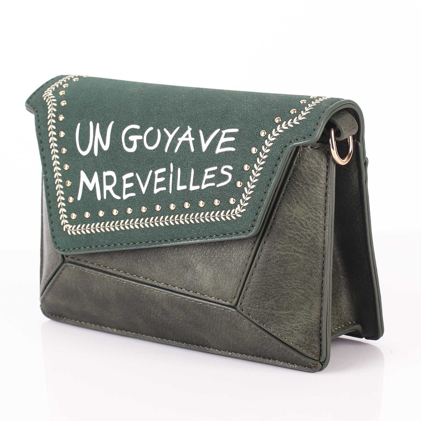 The Scrambled Word Bag in Green