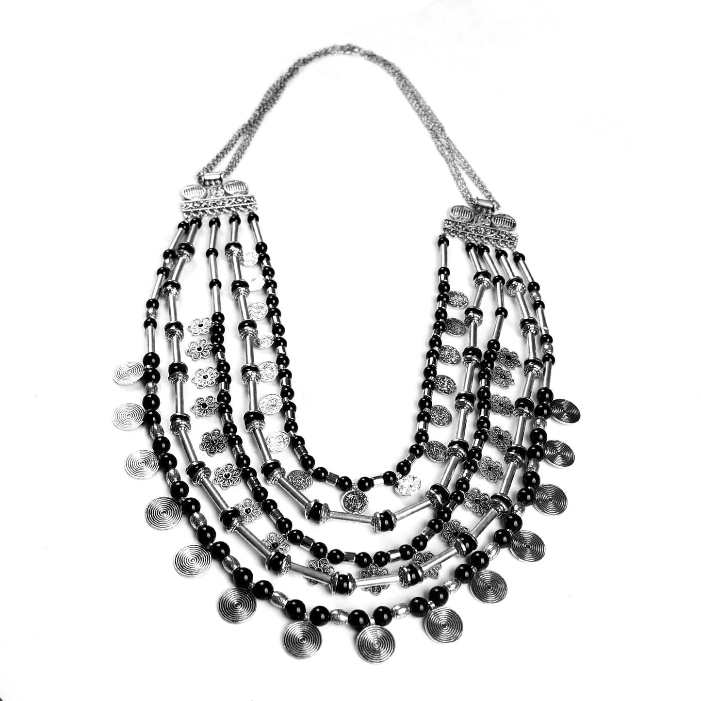 Necklace,Queen Style Layered Necklace - Cippele Multi Store