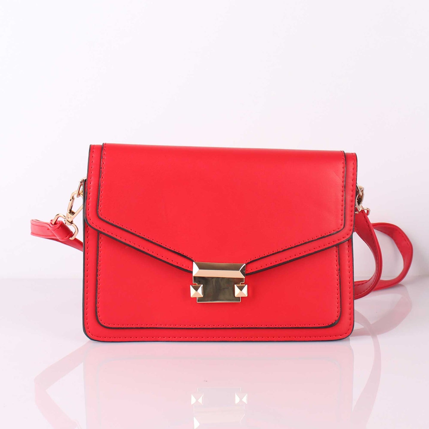 The Sassy Envelope Red Sling Bag