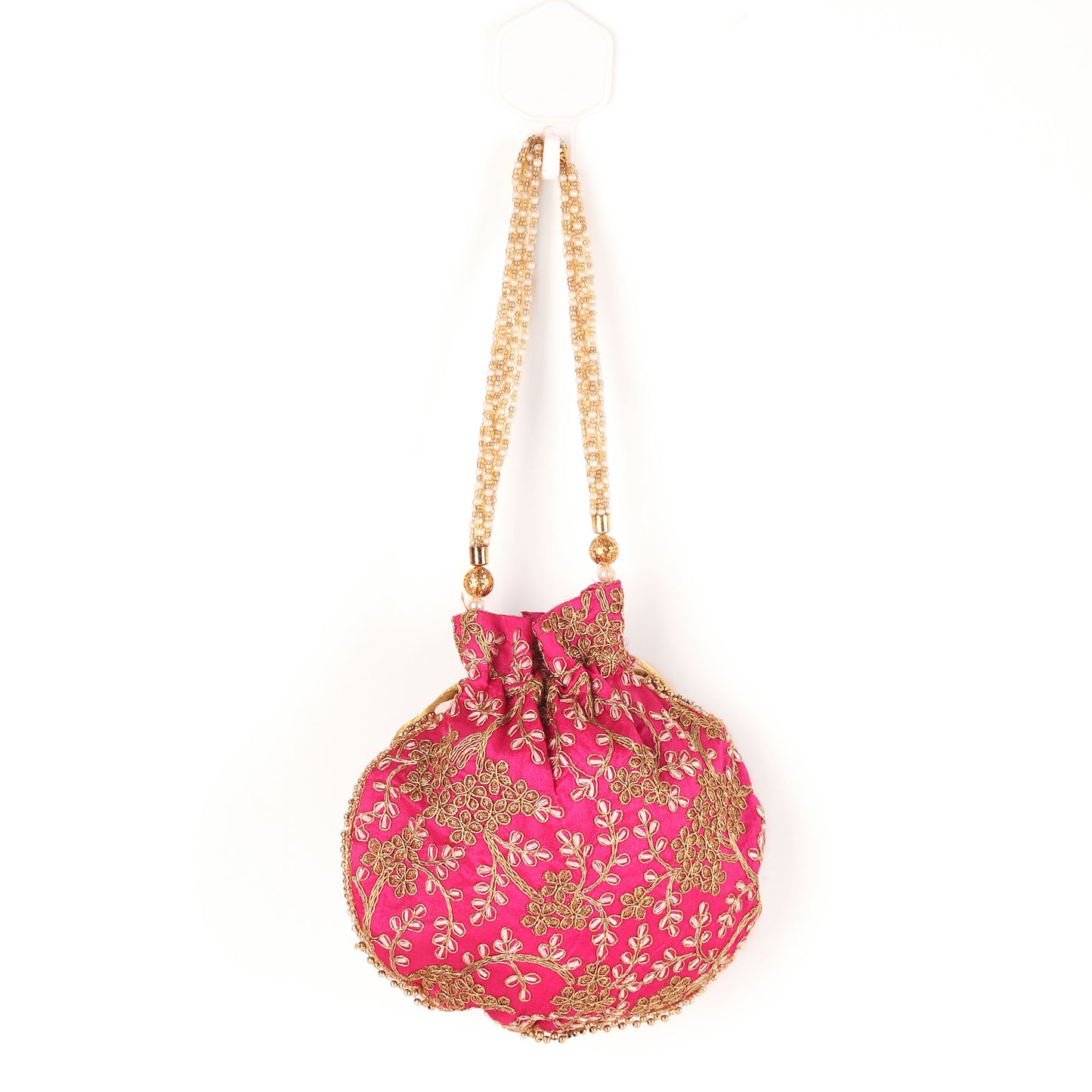 Potli,The Golden Amulet Magenta Potli - Cippele Multi Store
