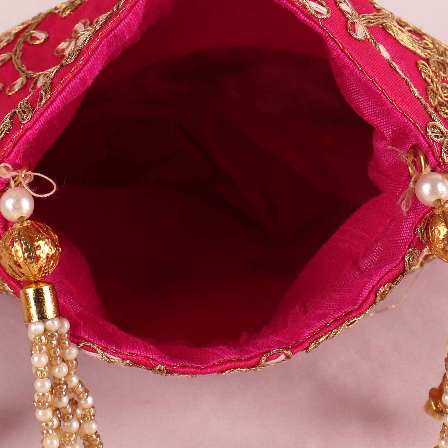 Potli,The Golden Amulet Magenta Potli - Cippele Multi Store