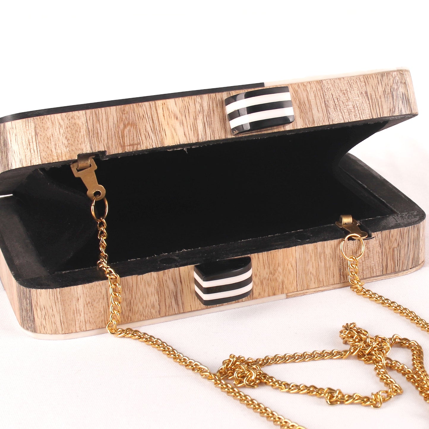 Clutch,The Chess Board Wooden Clutch - Cippele Multi Store