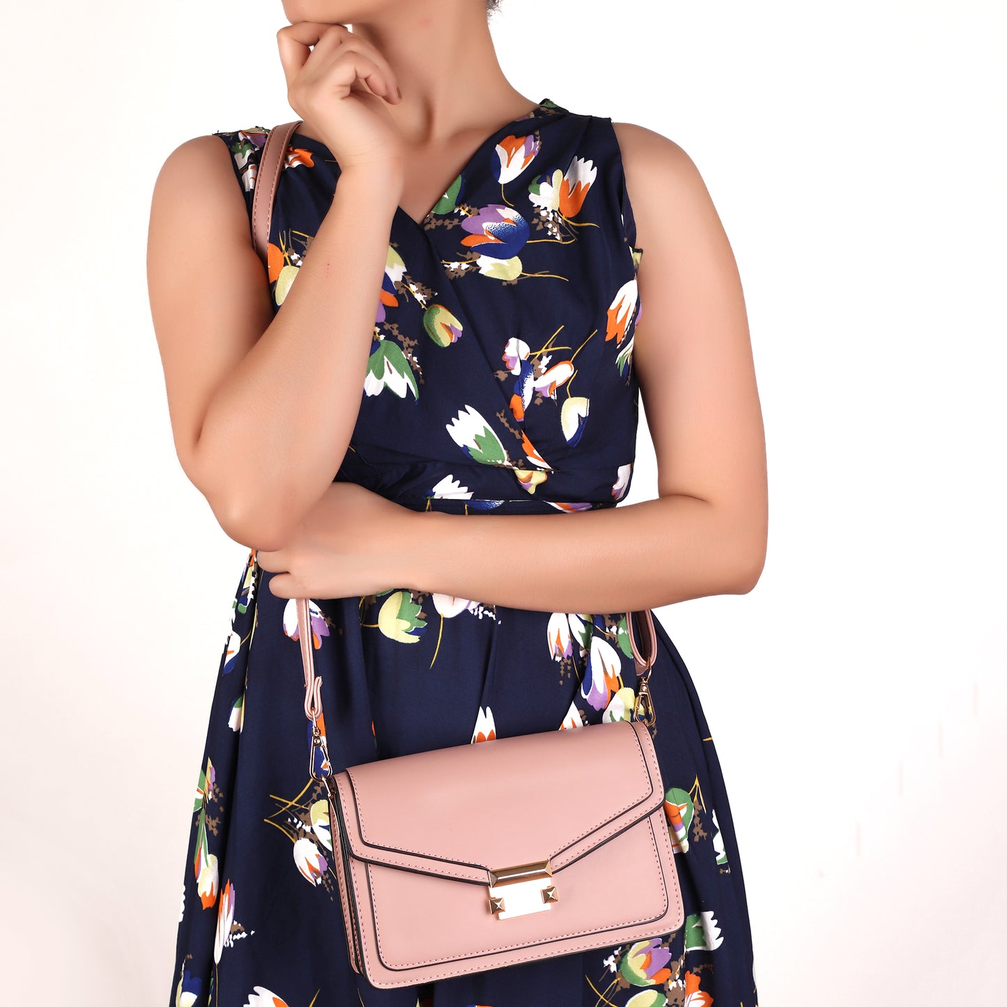 The Sassy Envelope Pink Sling Bag