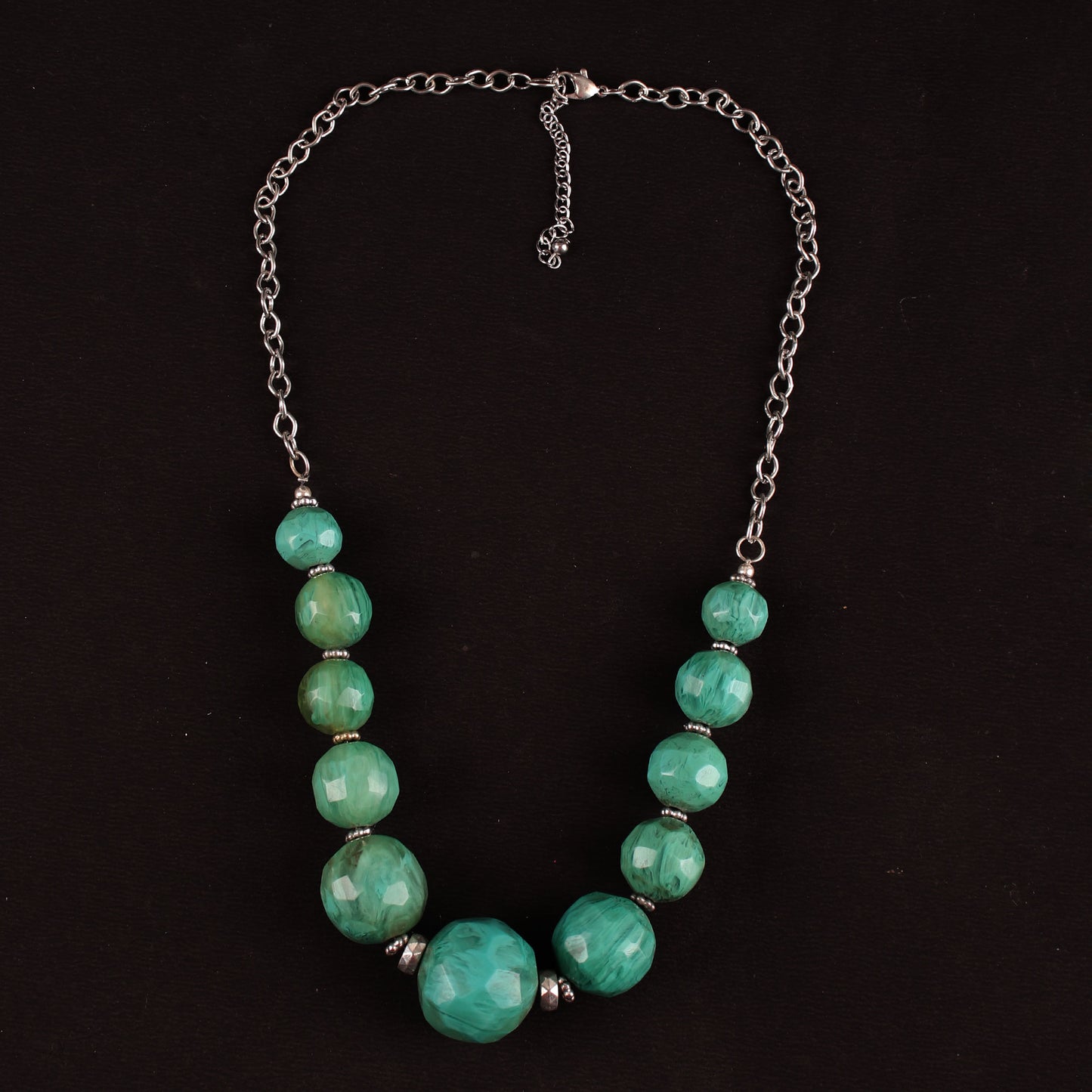 Necklace,The Ecstasy Poppye Necklace in Sea Green - Cippele Multi Store