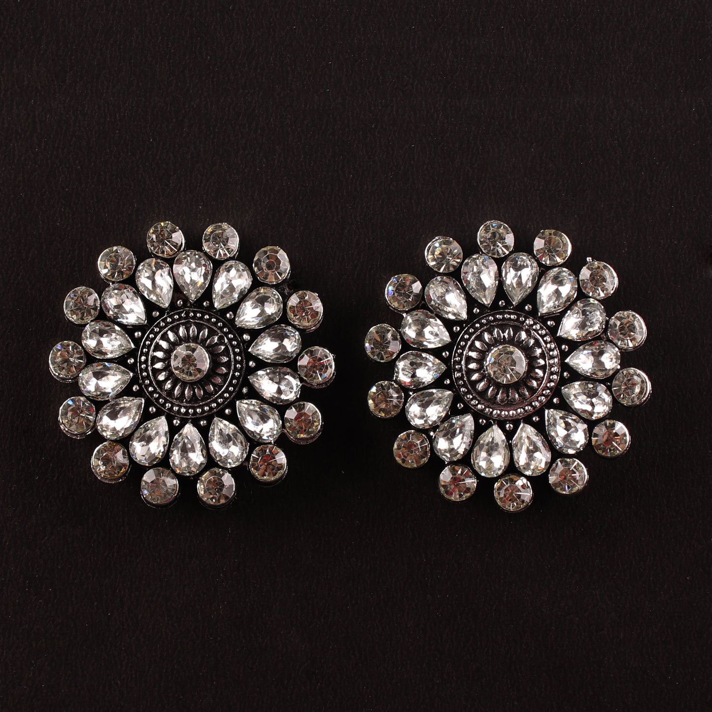 Ring & Earring Set,The Caledonia Crystal- Rings and Earring Set - Cippele Multi Store