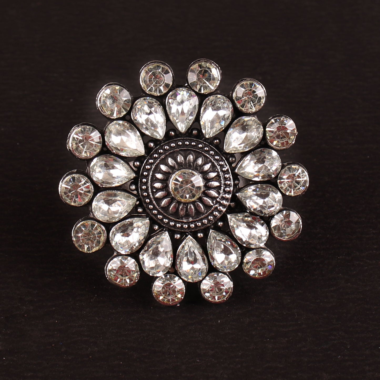 Ring & Earring Set,The Caledonia Crystal- Rings and Earring Set - Cippele Multi Store