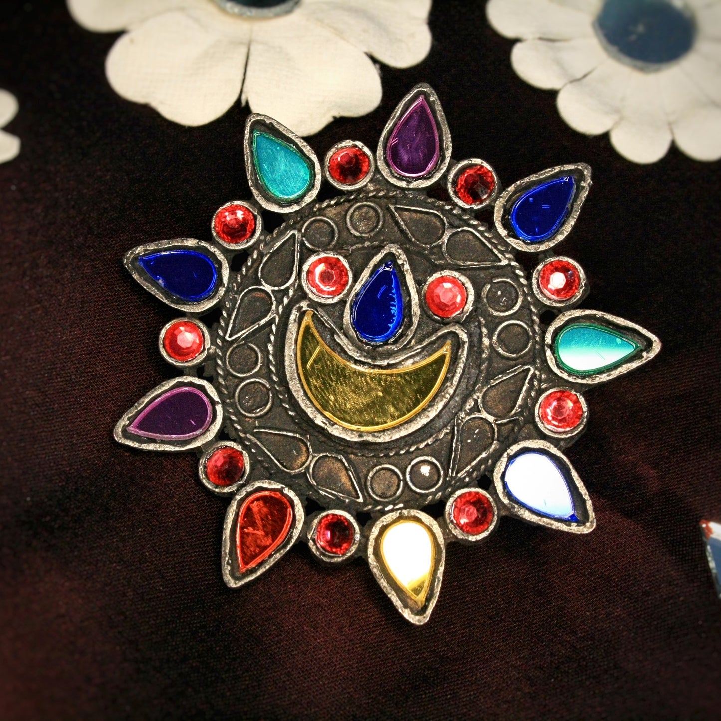 The Energetic Shield Afghani Adjustable Ring