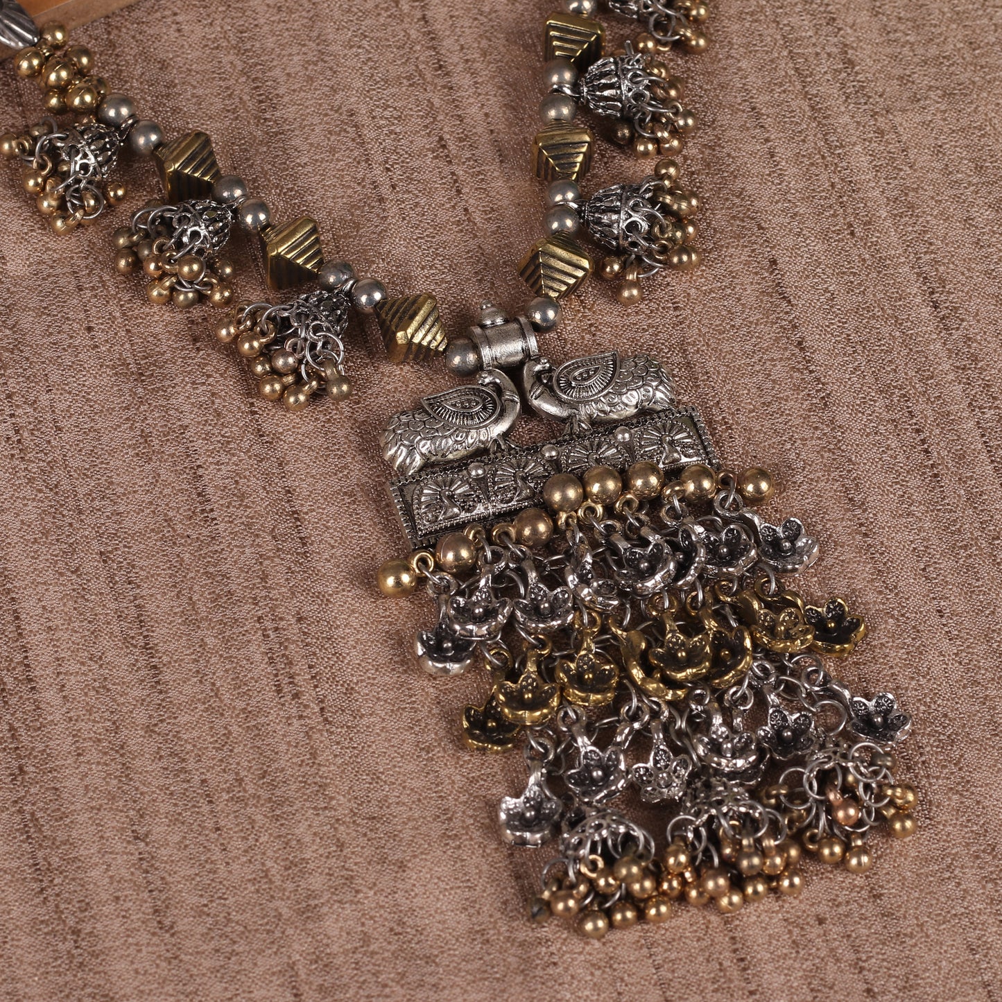 The Imperial Queenly Necklace in Dual Tone