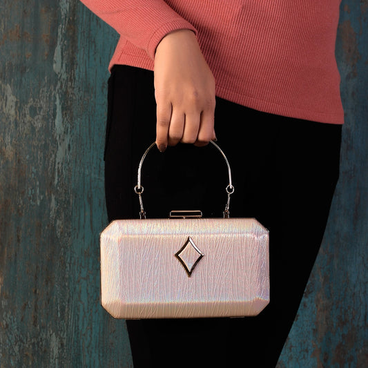 Golden Splash of Plushness Clutch