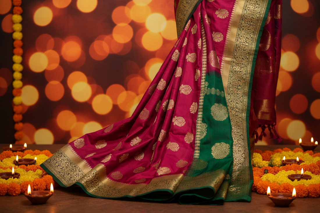 The Ultimate Festive Saree Guide 2026: Drape in Tradition, Shine in Style
