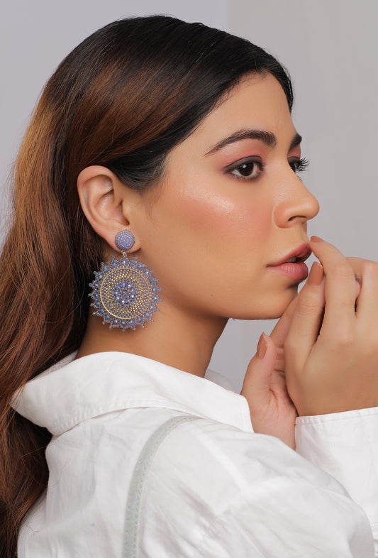 The Neptune Acrons Beaded Earrings
