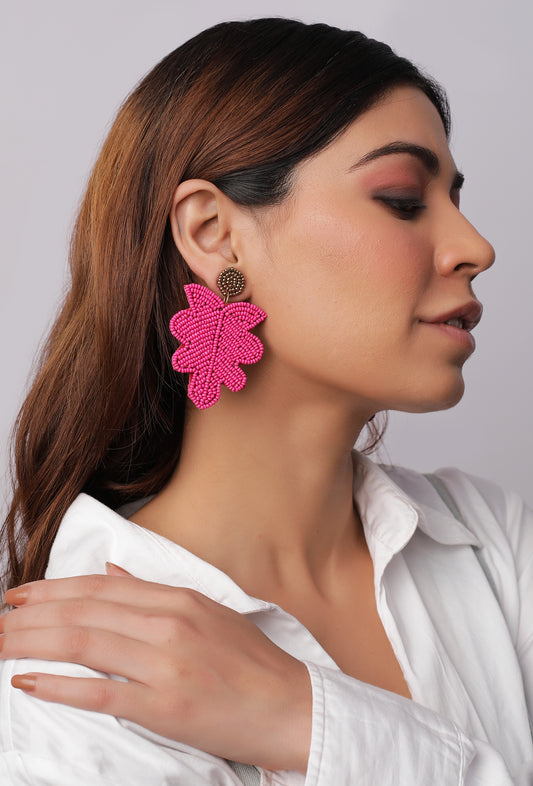 The Pinky Orbicular Earrings