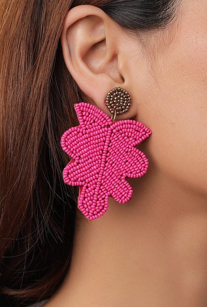 The Pinky Orbicular Earrings