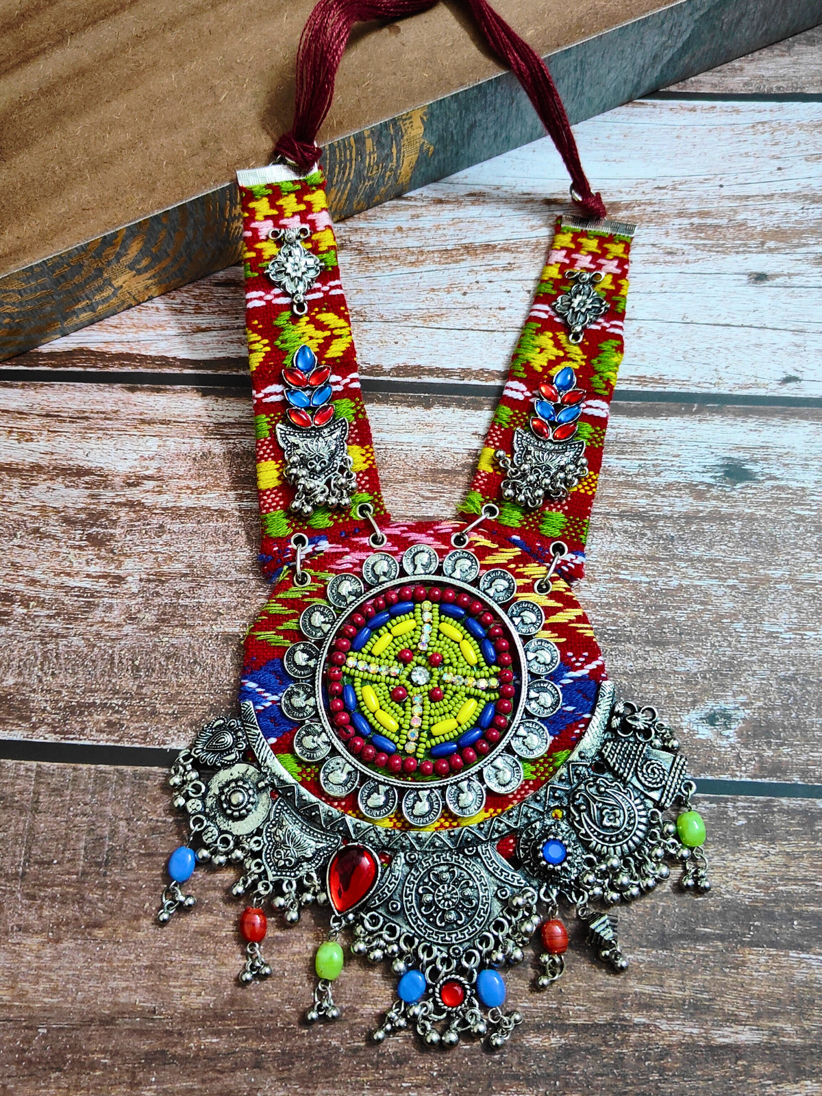 The Skittle Boho Necklace in Multicolor