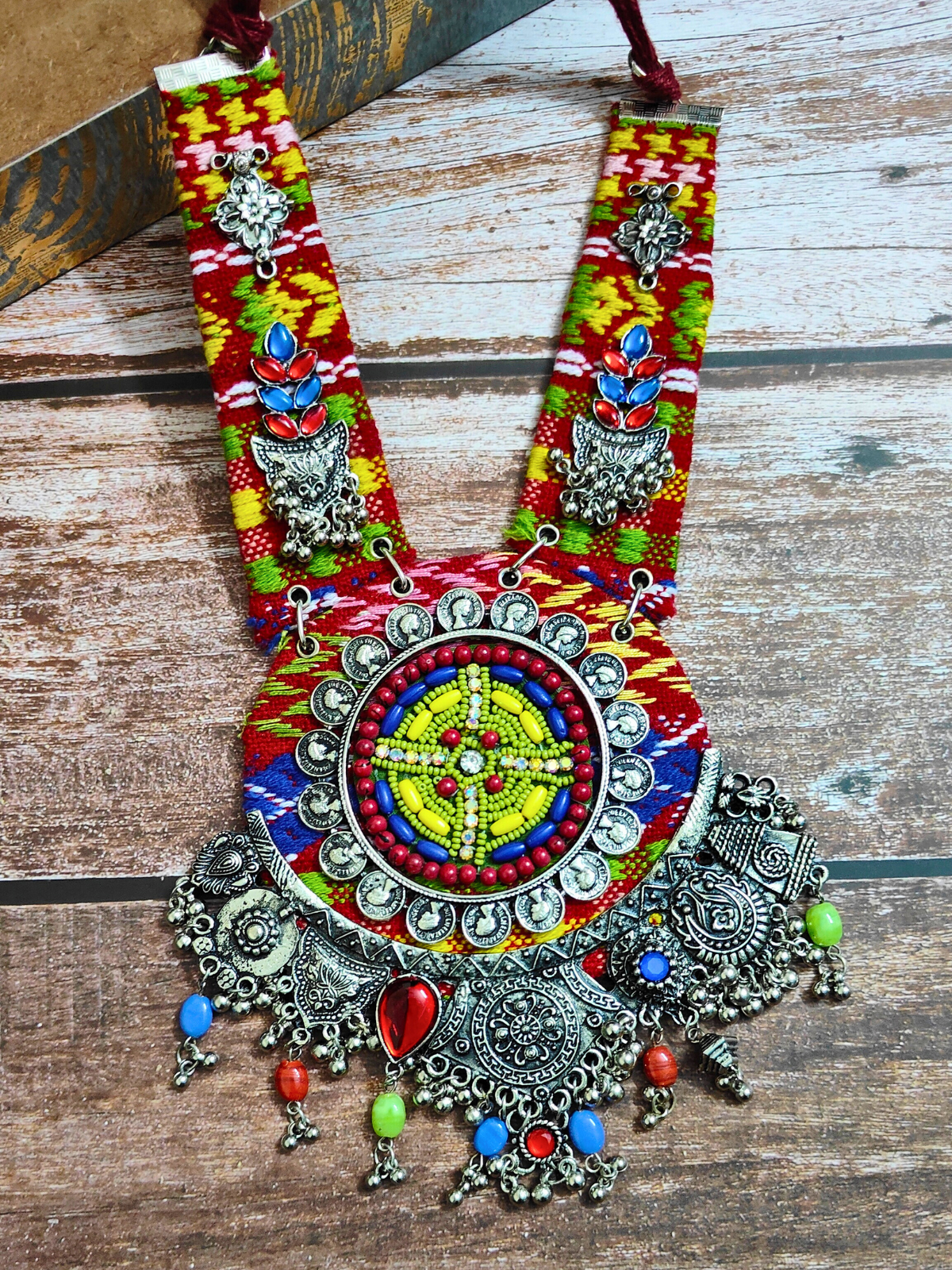 The Skittle Boho Necklace in Multicolor